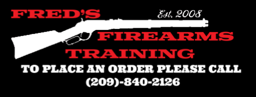 Fred's Firearms logo