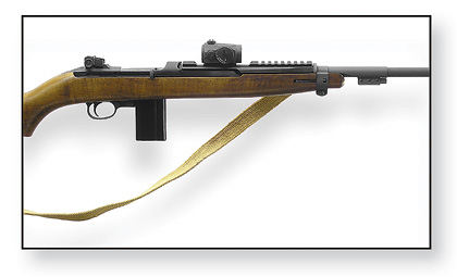 M6-SM installed on new Inland M1 Carbine