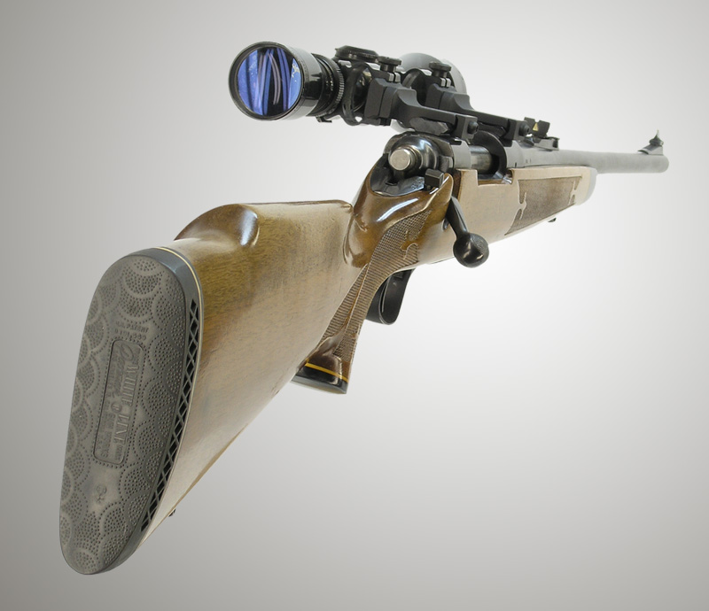 Rifle with Offset Scope