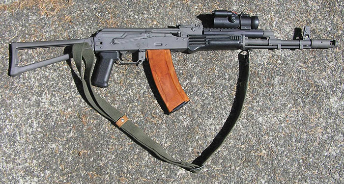 Parkerized AKS-74 w/ M1-B Mount