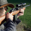 UltiMAK M4-S Optic Mount on Mini-14 (shooter point of view)