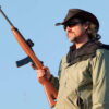 UltiMAK M6-B Optic Mount on M1 Carbine, man in shades