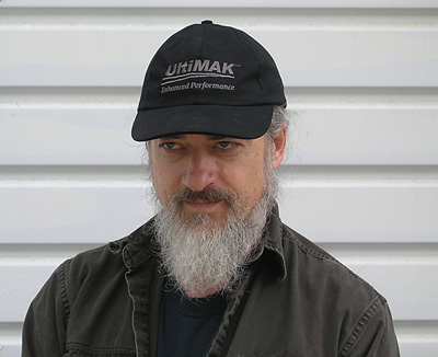 UltiMAK Hat - Black (front worn)