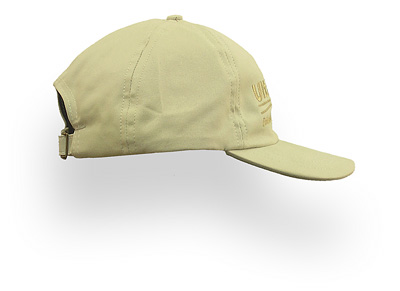 UltiMAK Hat - Tan (side view)